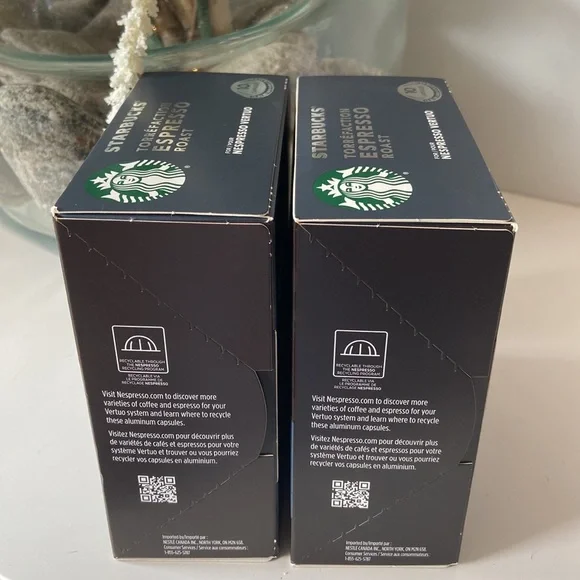 Two Boxes Of Starbucks Espresso Roast For Nespresso Vertuo (Over Date) - Picture 4 of 5